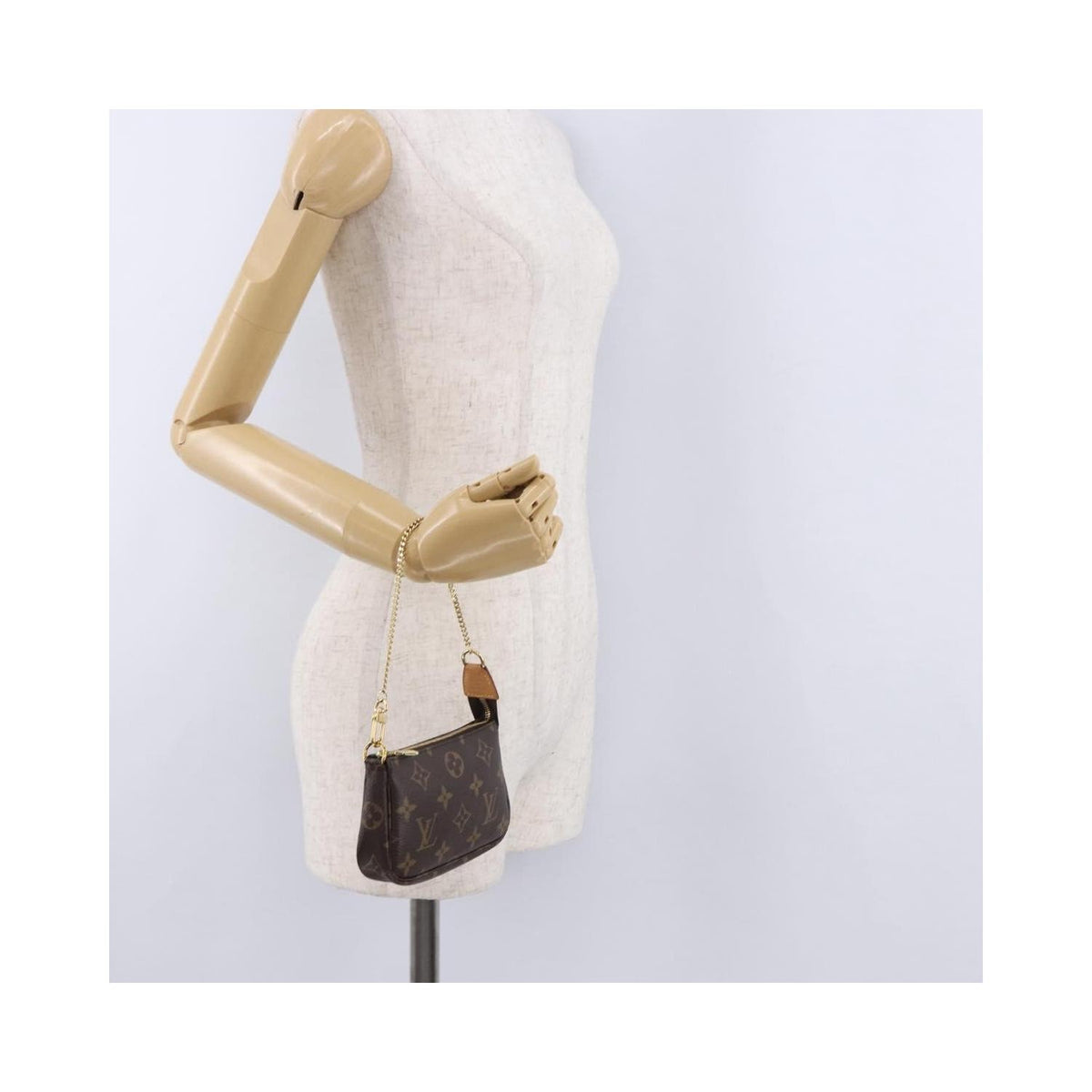Louis Vuitton - Clutch Mini Pochette Accessoires Mini Canvas - Brun