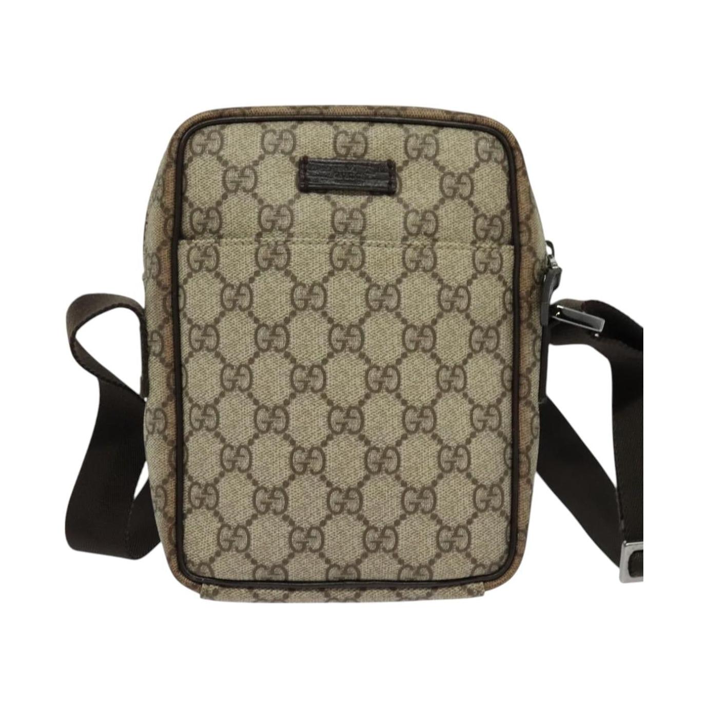 Gucci GG Supreme Shoulder Bag Canvas medium
