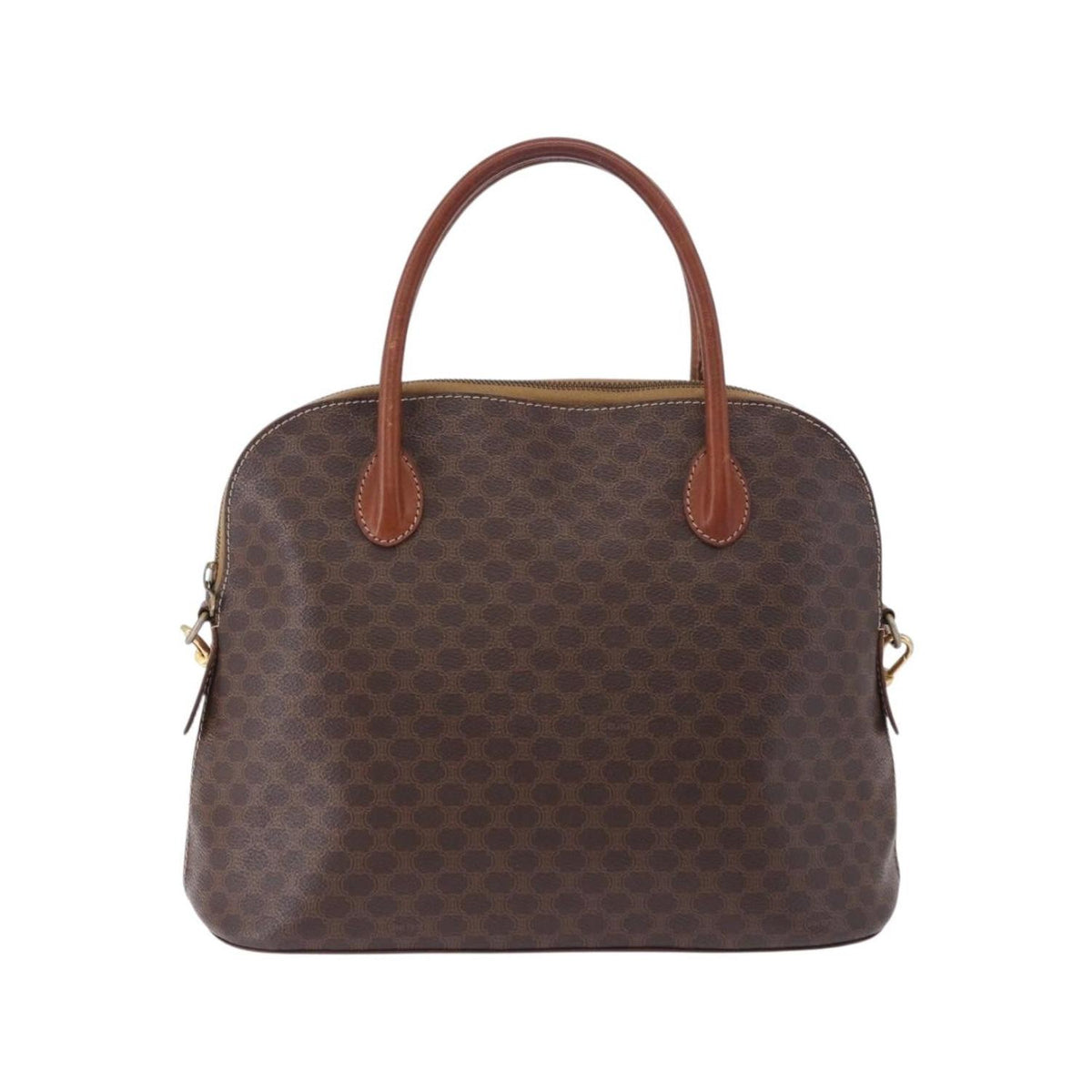 Celine - Handväska Macadam Small PVC - Brun