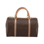Celine - Torebka Do Ręki Vintage Macadam Boston Pvc - Brązowa