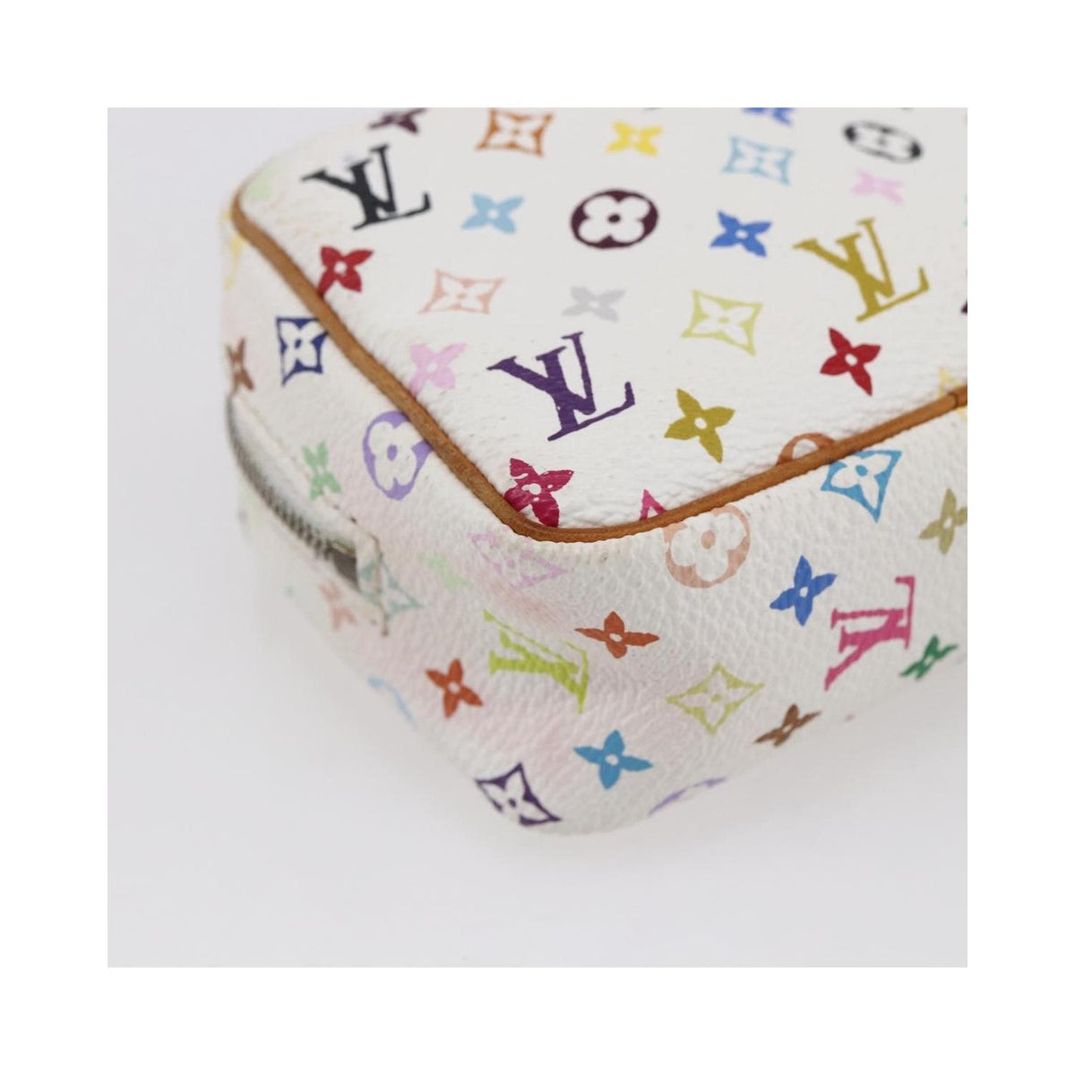 Louis Vuitton – Saszetka Wapity Trousse z płótna – Biała
