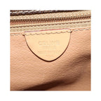 Celine - Borsa a spalla Macadam in tela - Marrone