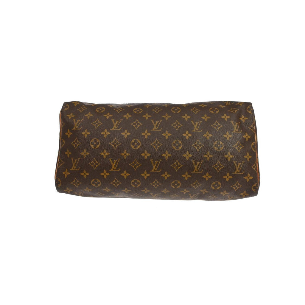 Louis Vuitton - Speedy 40 Handväska I Canvas - Brun