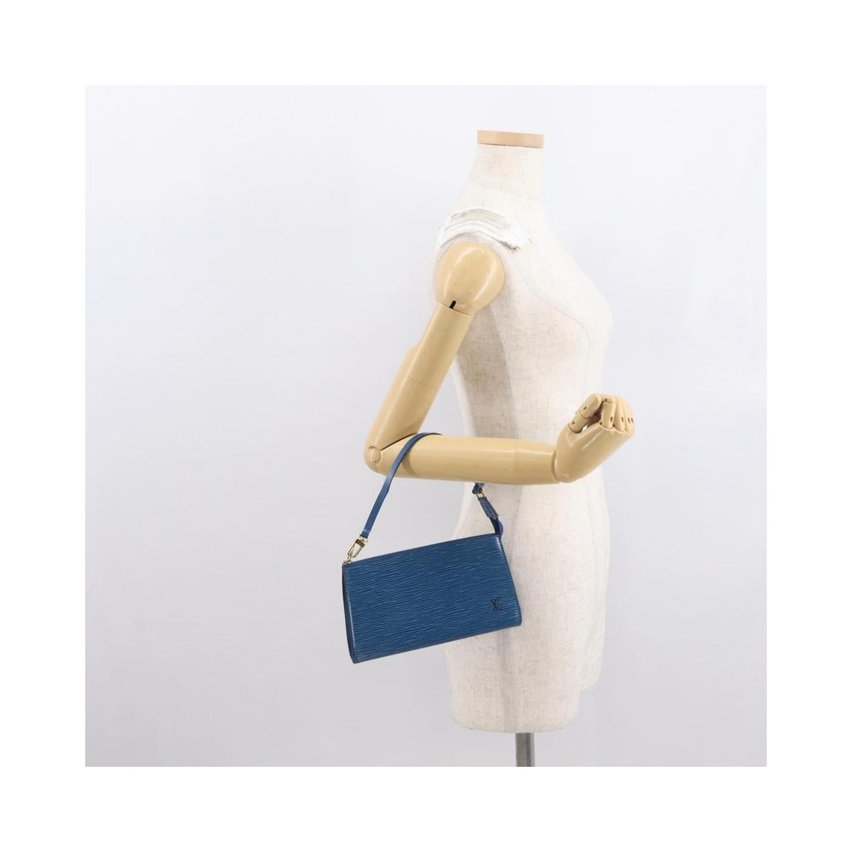 Louis Vuitton - Pochette Accessoires Læder Clutch - Blå