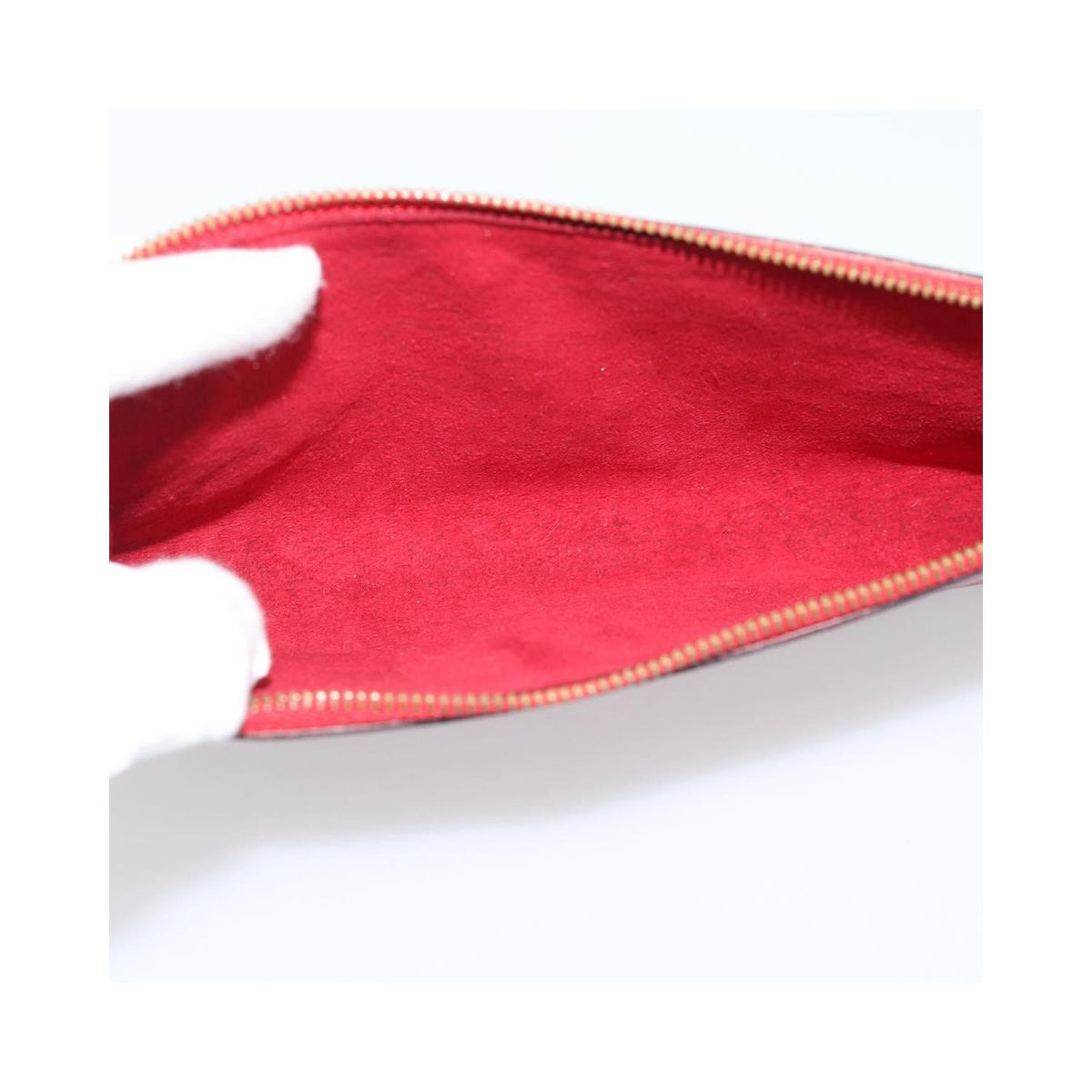 Louis Vuitton - Pochette Pochette Accessoires Medium Cuir - Rouge