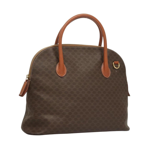 Celine Macadam Handbag Macadam with leather Large