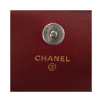 Chanel - Axelväska 19 Wallet On Chain Läder - Vinröd