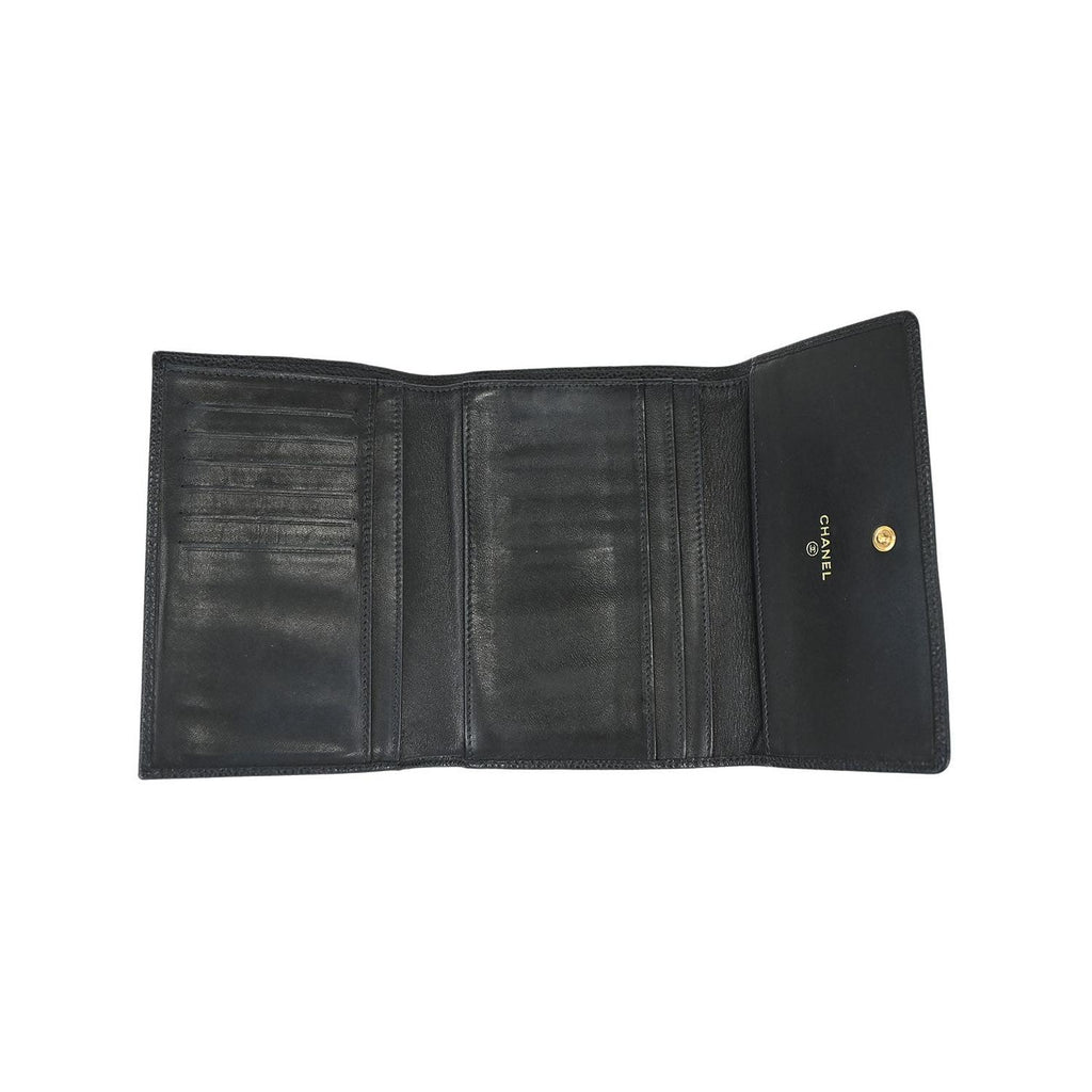 Chanel – Portfel Timeless CC French Long Calfskin – Czarny