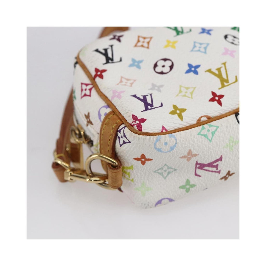 Louis Vuitton – Saszetka Wapity Trousse z płótna – Biała