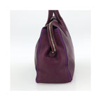Saint Laurent - Shopper Bicolor Muse Two Cabas Læder - Lilla