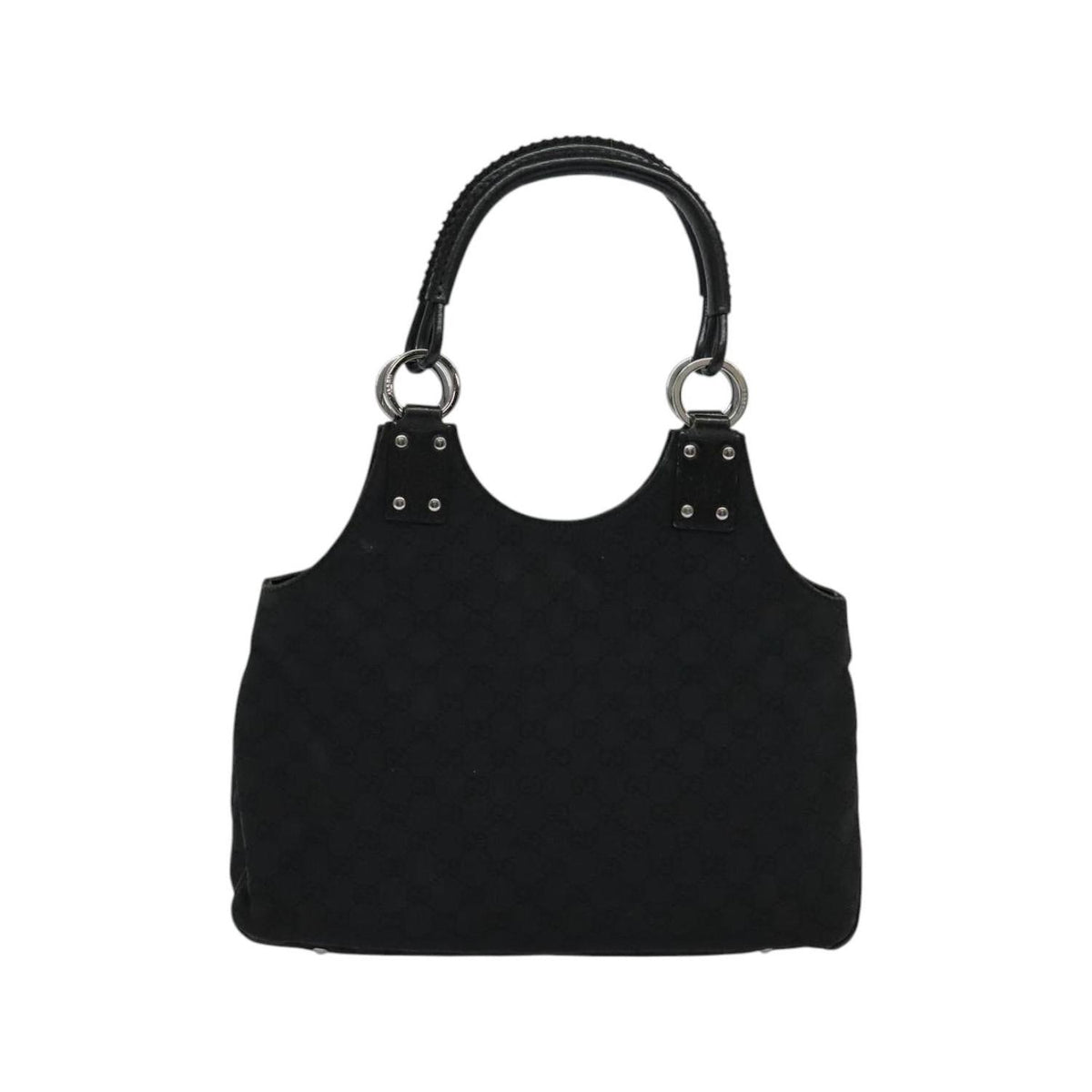 Gucci - Axelväska i GG Canvas - Svart