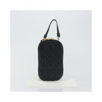 Christian Dior - Axelväska Lady Dior Phone Holder On Chain Läder - Svart