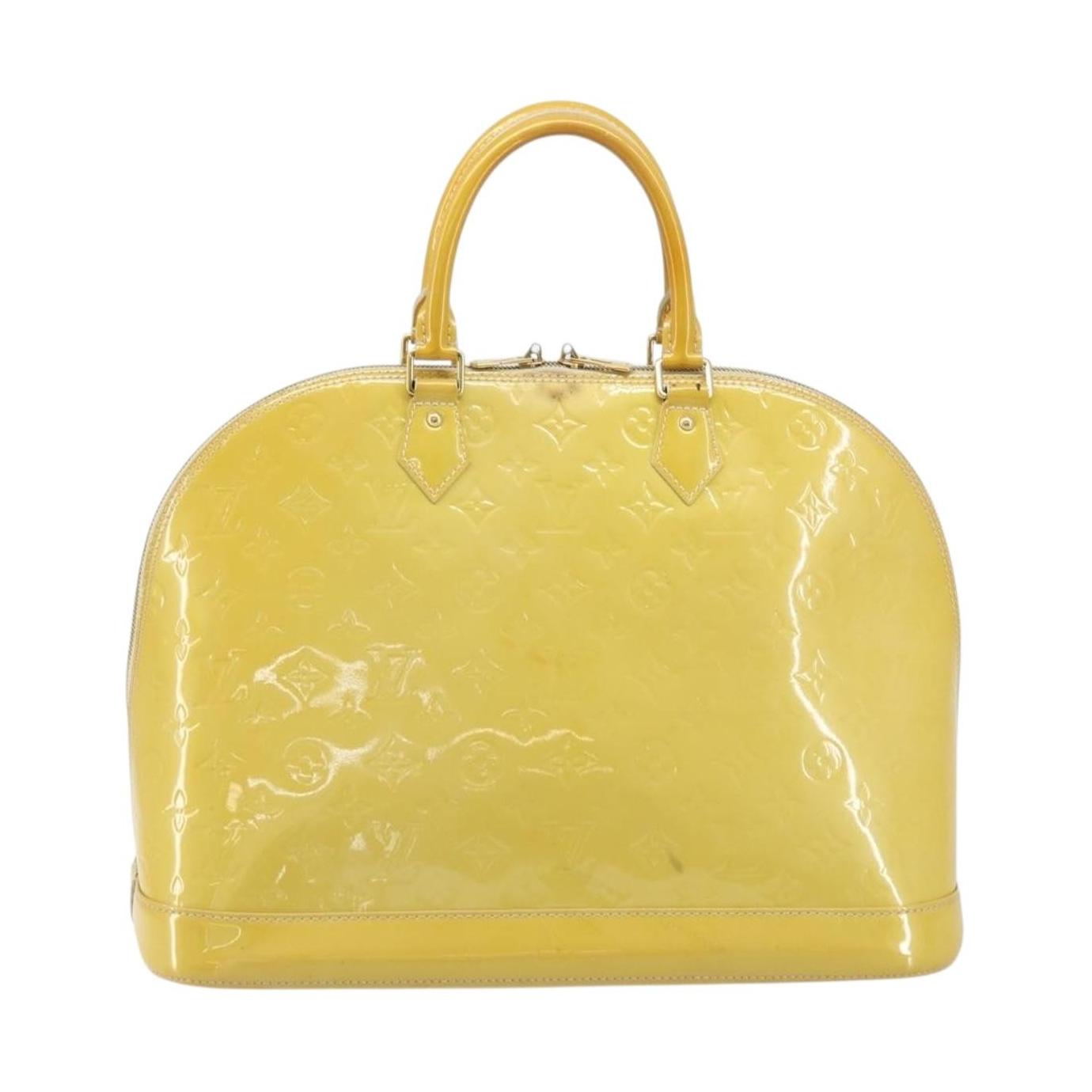 Louis Vuitton Alma Handbag Monogram Vernis GM
