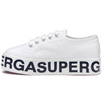 Superga - Zapatilla Superga 2790-Cotw Outsole Lettering - Blanco - Superga Mujer Hombre