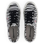 Superga - Zapatilla Superga 2750-Fancotmetmatw - Negro - Superga Mujer Hombre