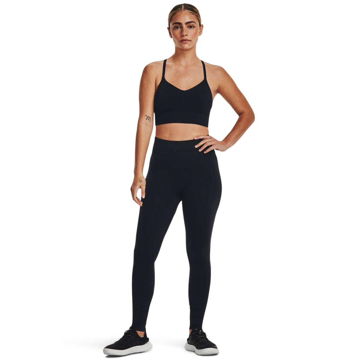 Vanish Seamless Tights - Svart/Vit - Dam