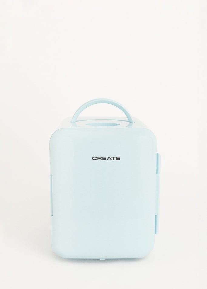 Fridge Mini Box - Mini Réfrigérateur Avec Fonction Chaud/Froid 4 L - Bleu Pastel