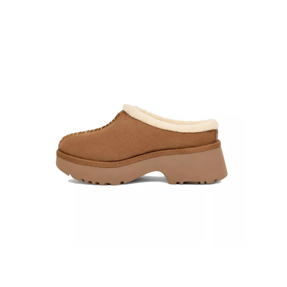 W New Heights Cozy Clog - Chestnut