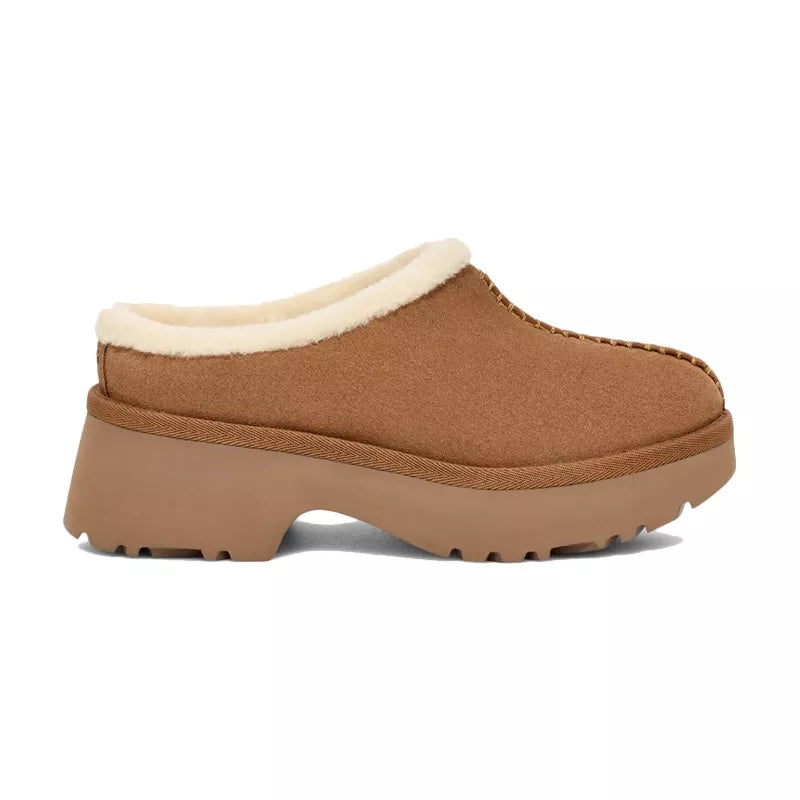 W New Heights Cozy Clog - Chestnut