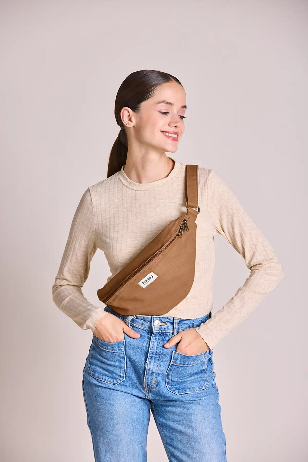 Gürteltasche L Sasha – Zimt