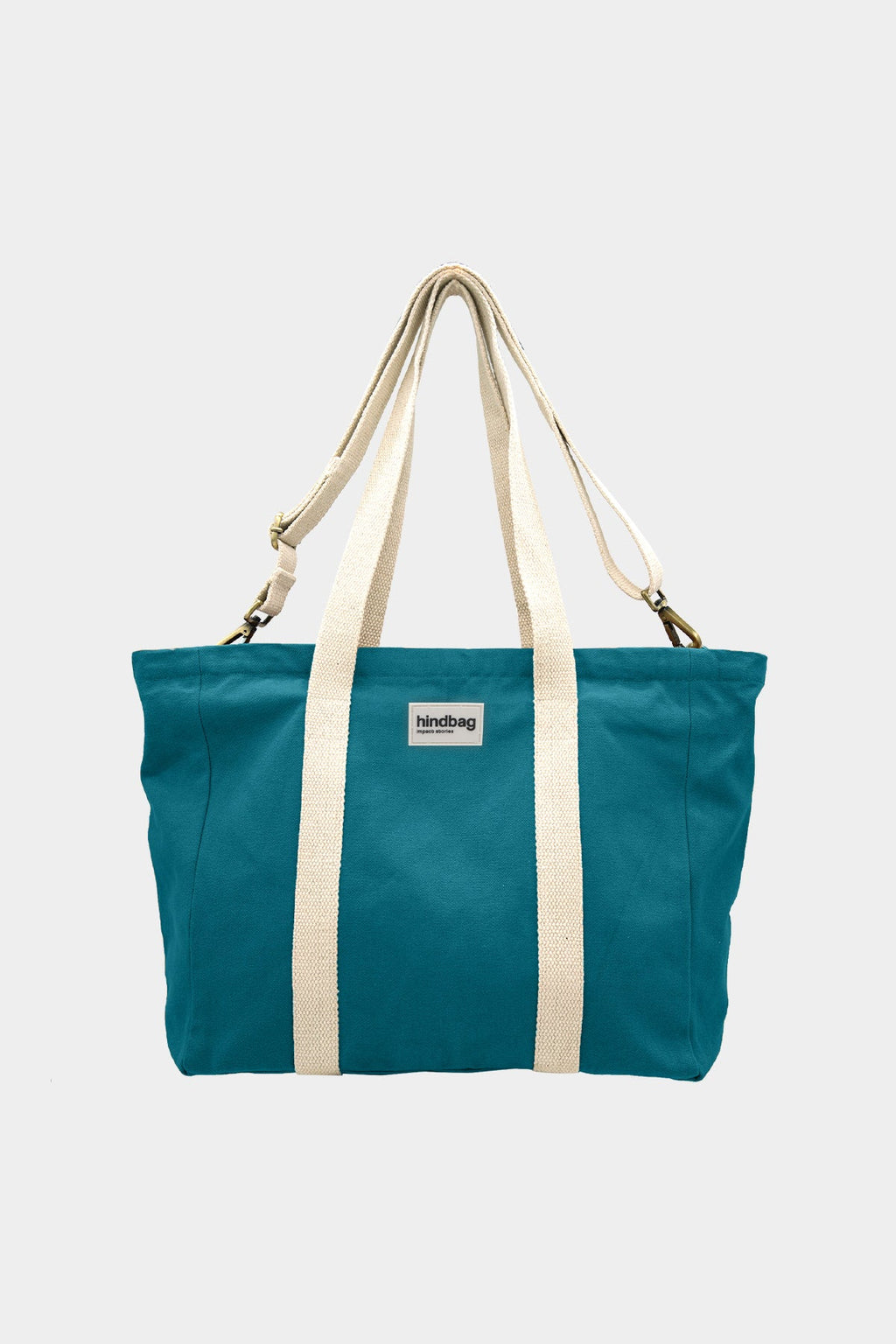 Shopper Cesar – Pfauenblau