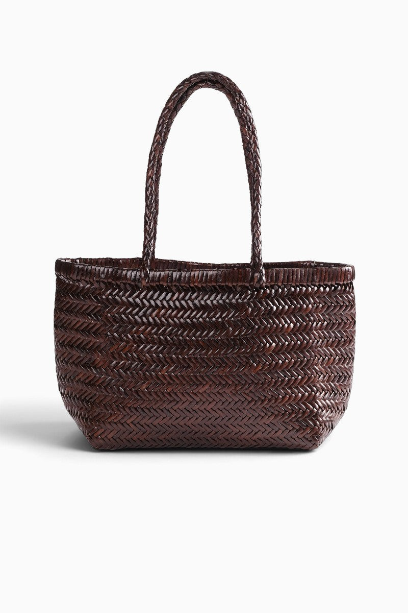 Delhi Medium Tote Bag - Brown
