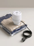 Set De Rangement Sous Vide Pour Voyage : 8 Sacs De Compression + Pompe Electrique