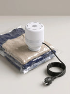 Vacuum Travel Storage Set: 8 Compression Bags + Electric Pump