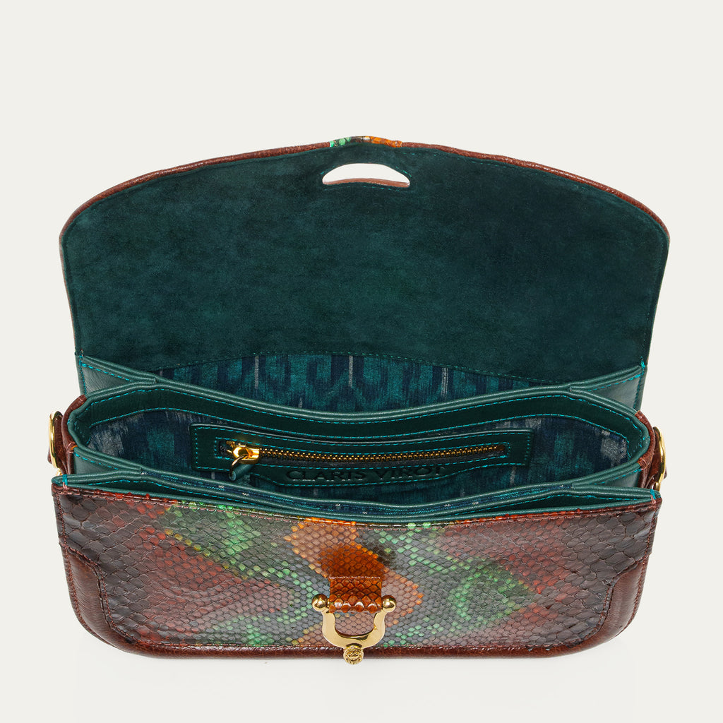 Sac Manon Baguette Python Oasis