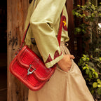 Mini Manon Cobra ruby ​​bag