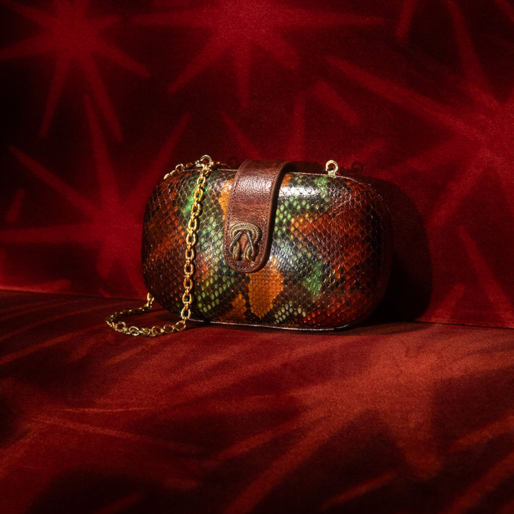 Chiara Oasis Python Bag