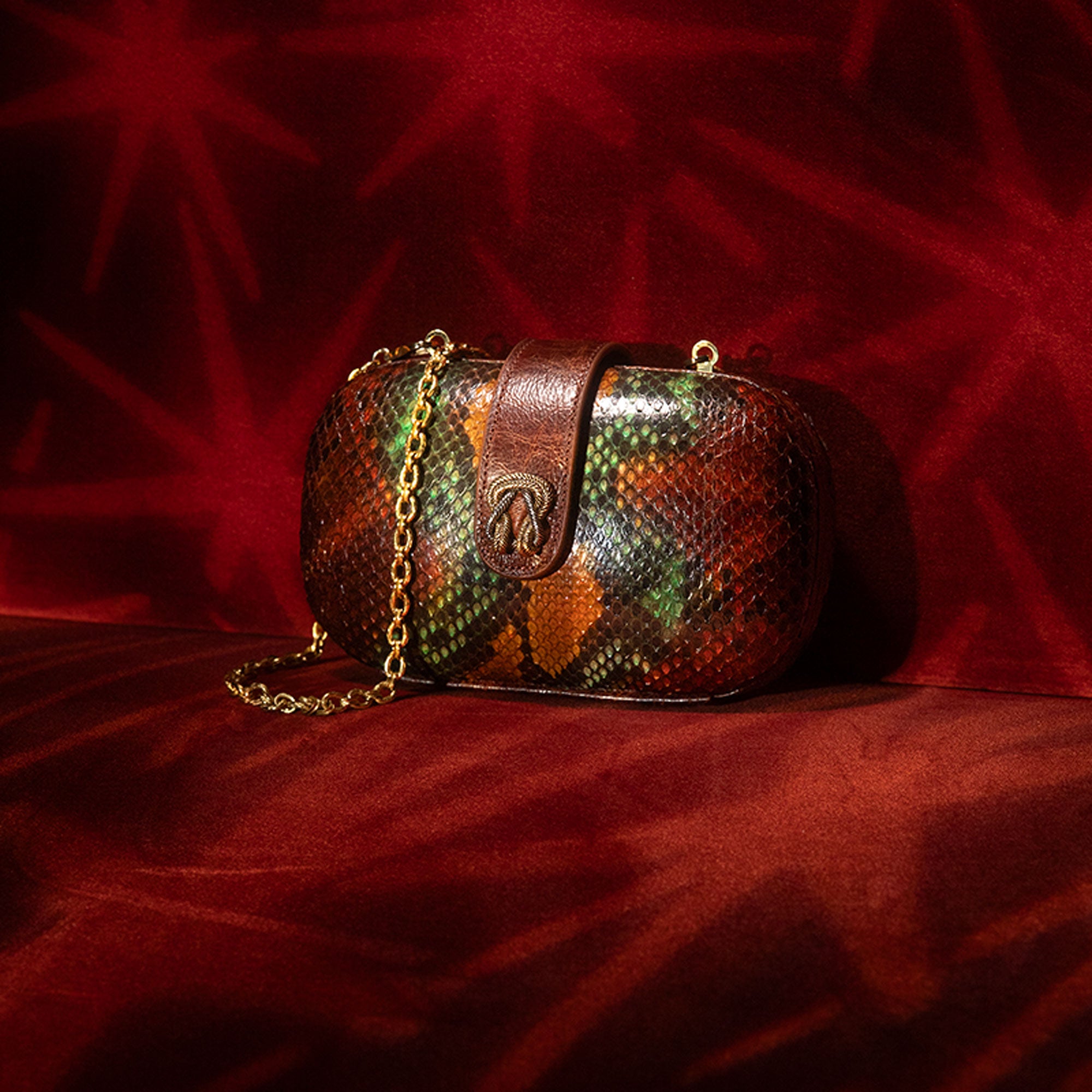 Chiara Oasis Python Bag