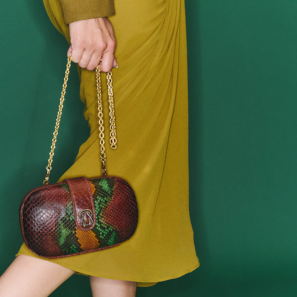 Bolso Chiara Oasis De Pitón
