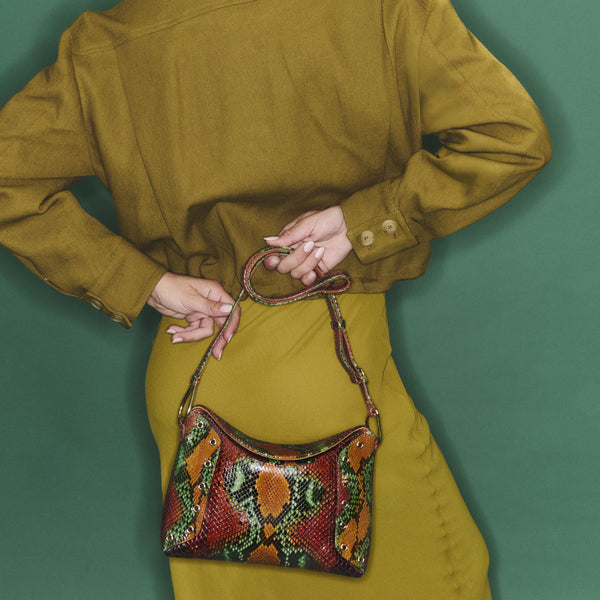 Bolso Gaia Oasis De Pitón