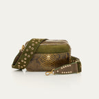 Python Lily Khaki Bag