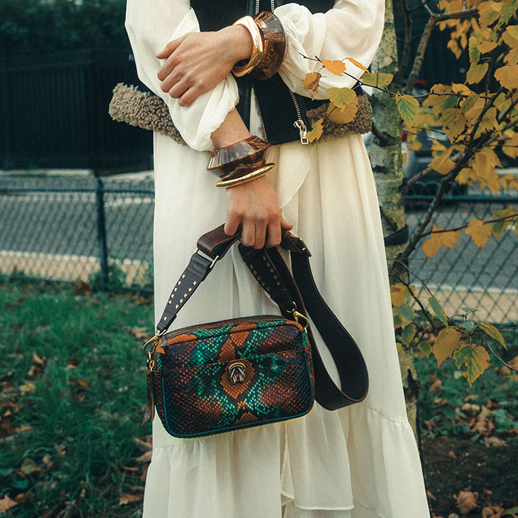Bolso Lily Oasis De Pitón