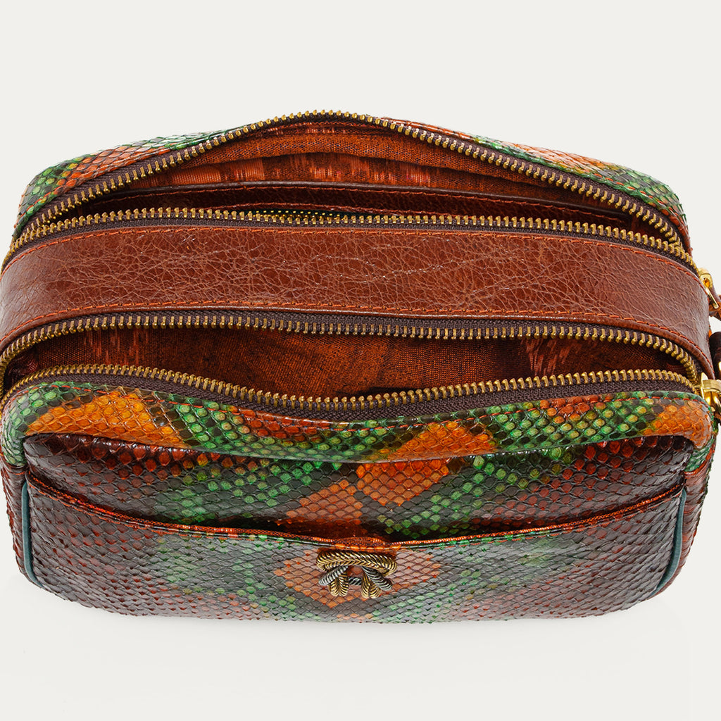Bolso Lily Oasis De Pitón