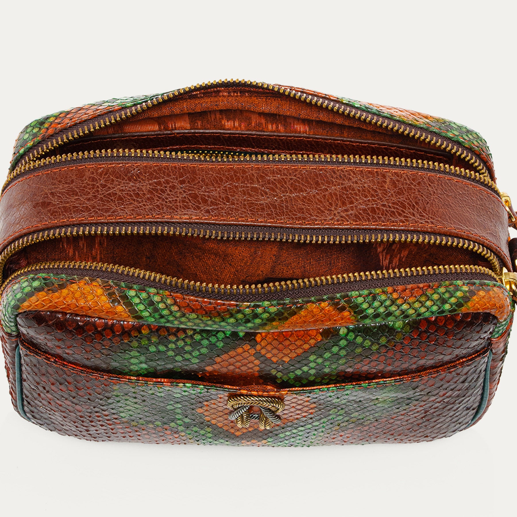 Bolso Lily Oasis De Pitón