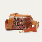 Bolso Lily Terracota Pitón