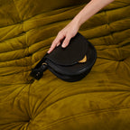 Black Victoria Python Bag