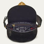 Sac Python Victoria Noir Anse Et Bandouliere