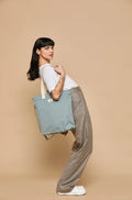 Verticale shopper Paul saliegroen Hindbag2