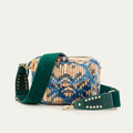 Charly Snowflake Silk Velvet Bag