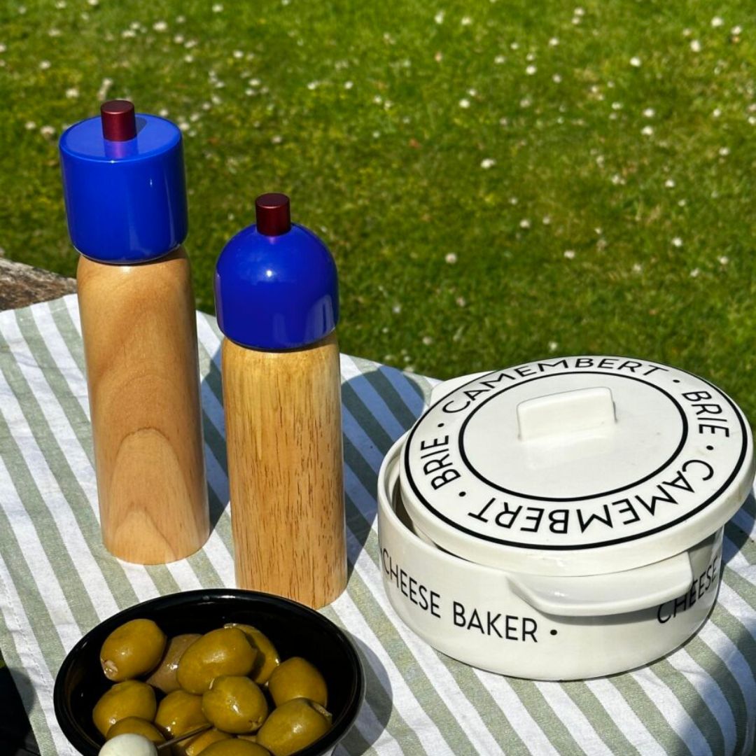 Woodie Blue Salt/Pepper Mill