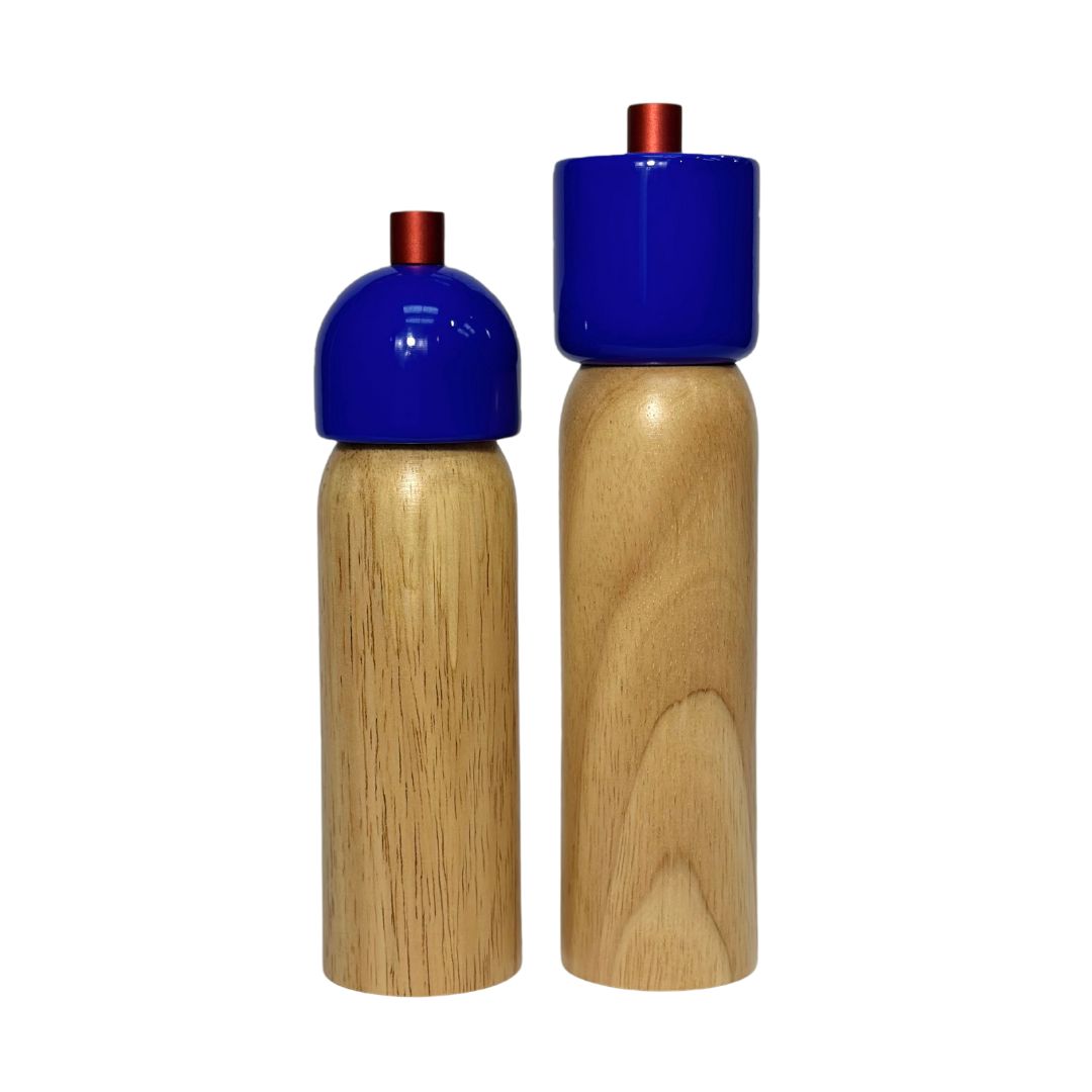 Woodie Blue Salt/Pepper Mill