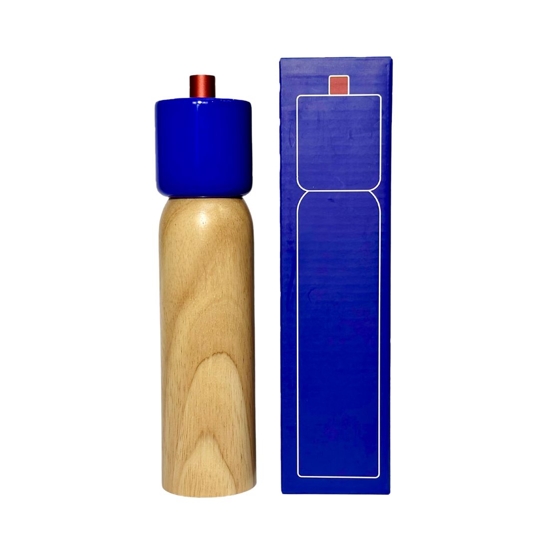 Woodie Blue Salt/Pepper Mill