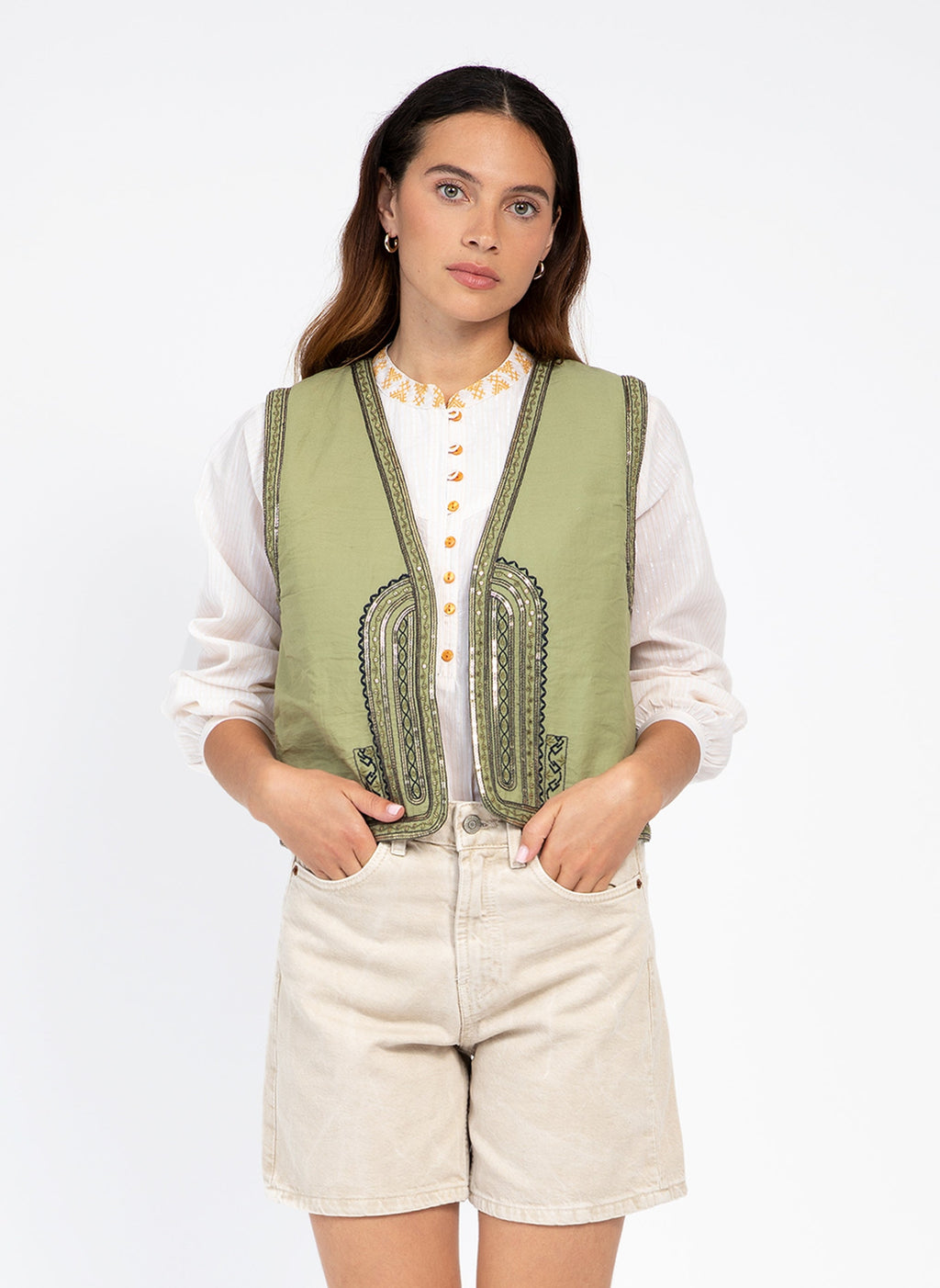 Veste Saloma Olive