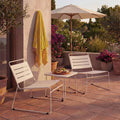 Solena - Salotto Da Giardino Per 2 Persone - Metallo - Beige