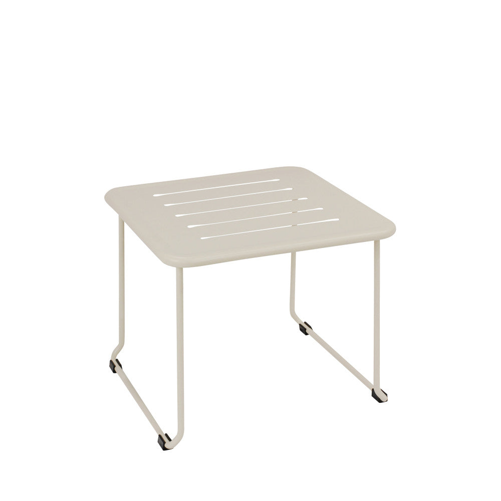 Solena - Salotto Da Giardino Per 2 Persone - Metallo - Beige