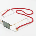 Sanaa Burgundy Glasses Chain